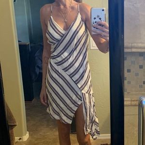 LUSH striped spaghetti strap dress. Size SM. NWOT
